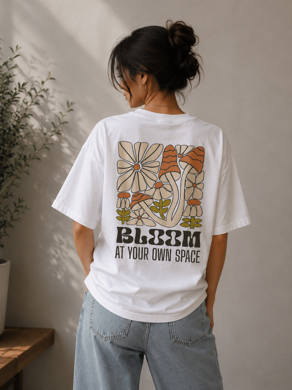 Flower Market Oversized Tshirt