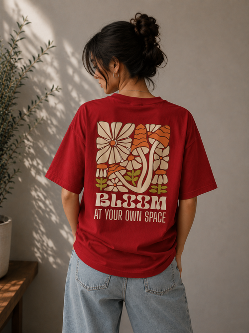 Flower Market Oversized Tshirt