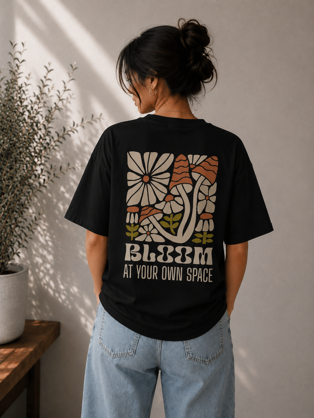 Flower Market Oversized Tshirt