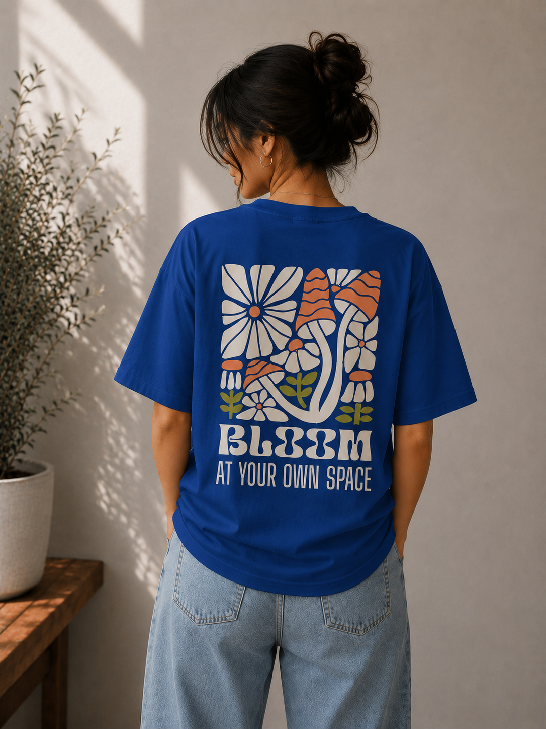 Flower Market Oversized Tshirt