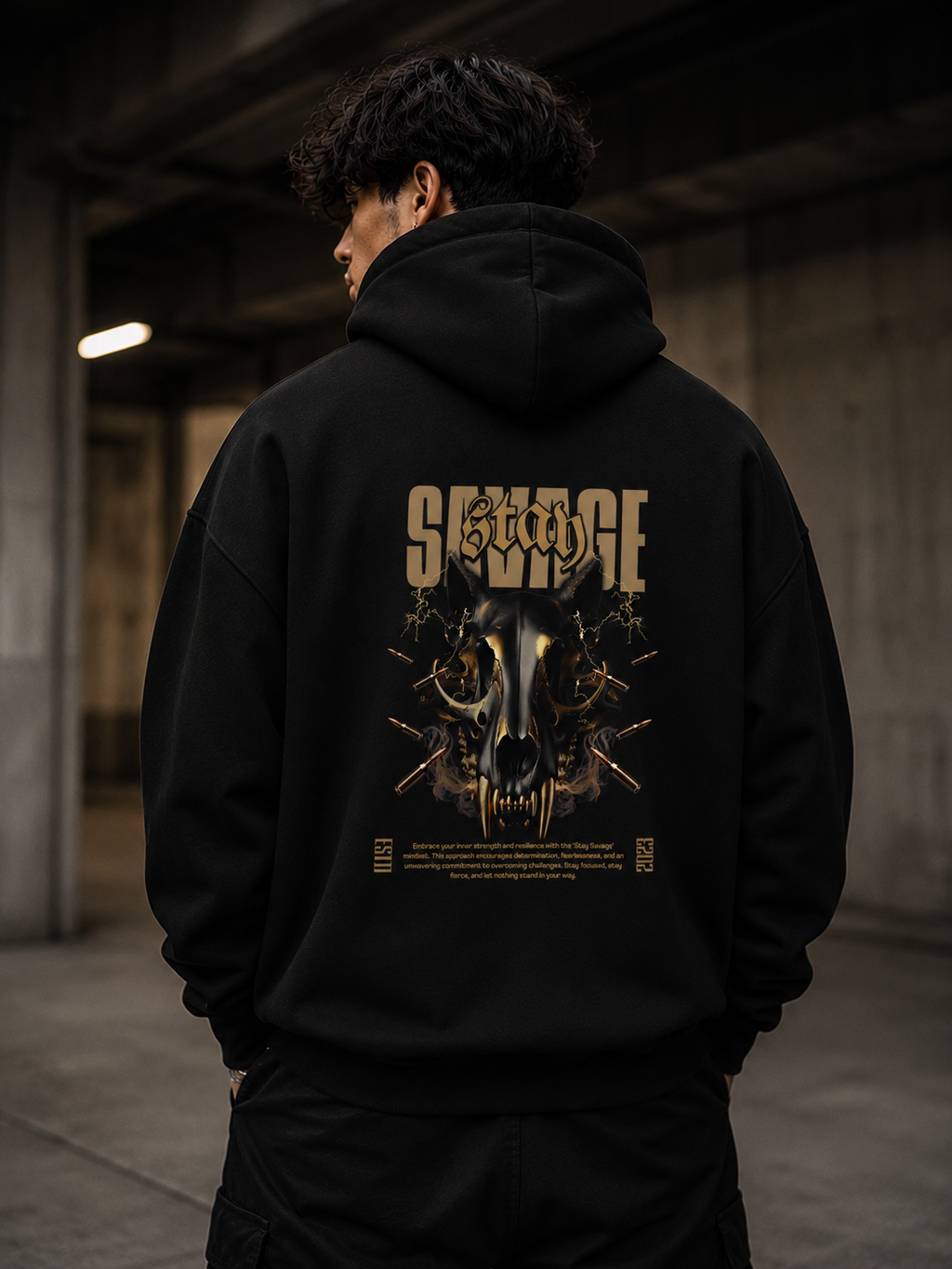 Stay Savage Premium Hoodie