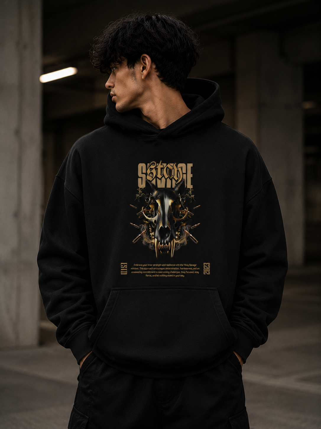 Stay Savage Premium Hoodie