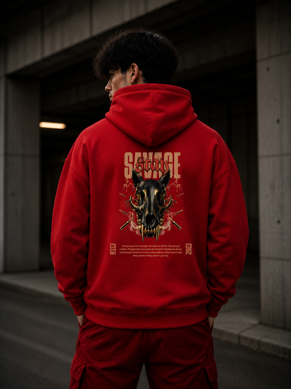 Stay Savage Premium Hoodie