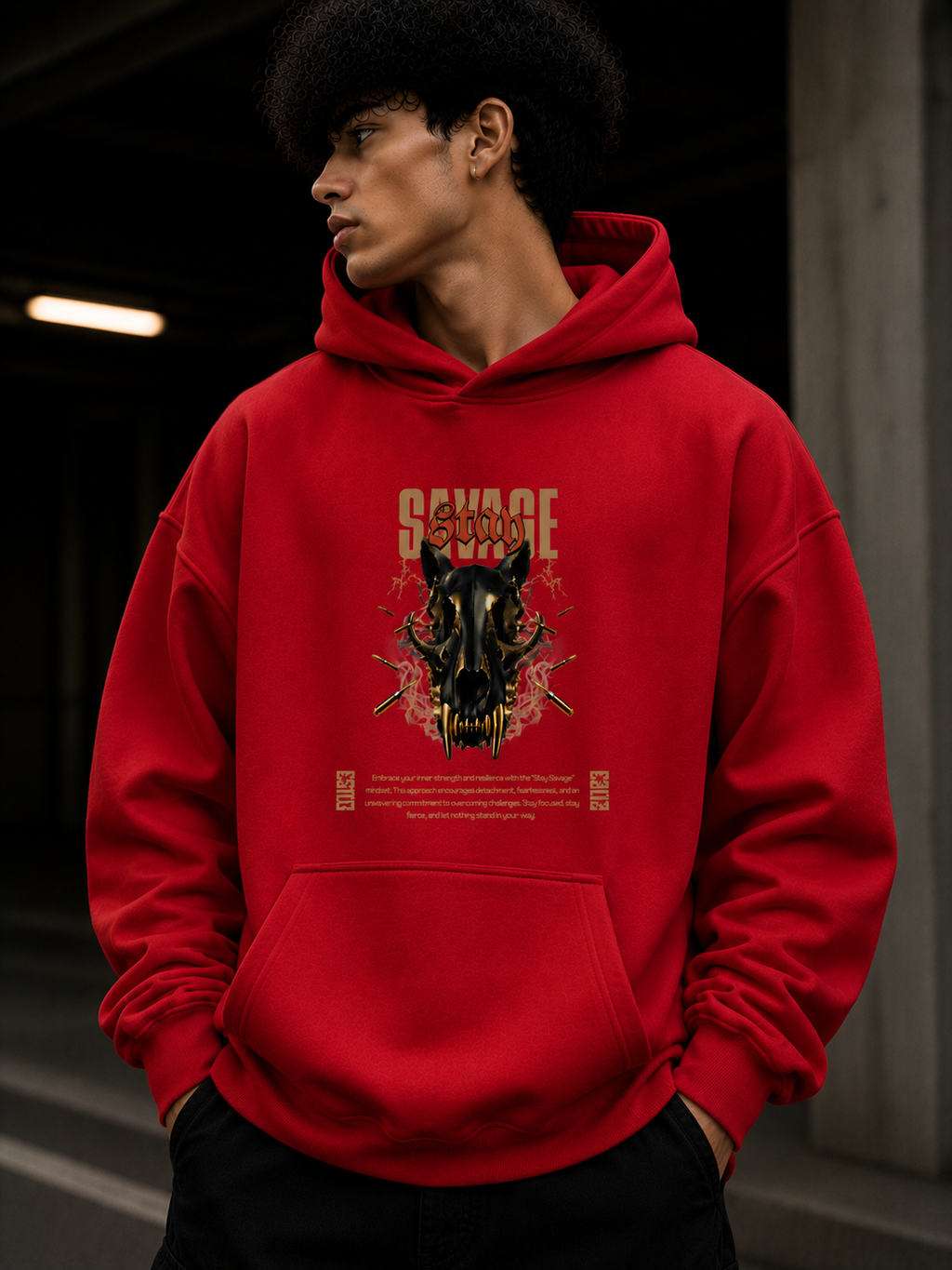 Stay Savage Premium Hoodie