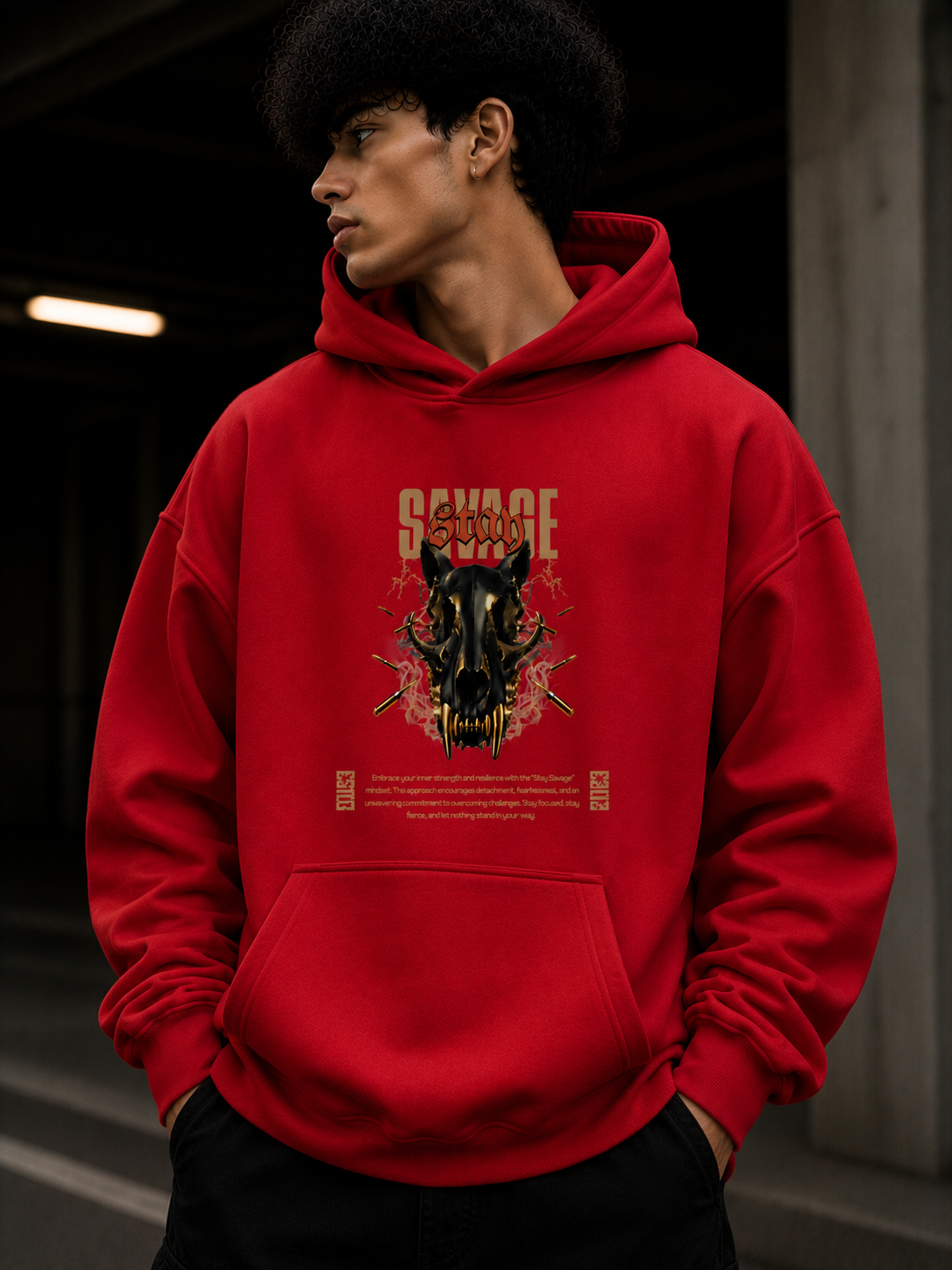 Stay Savage Premium Hoodie